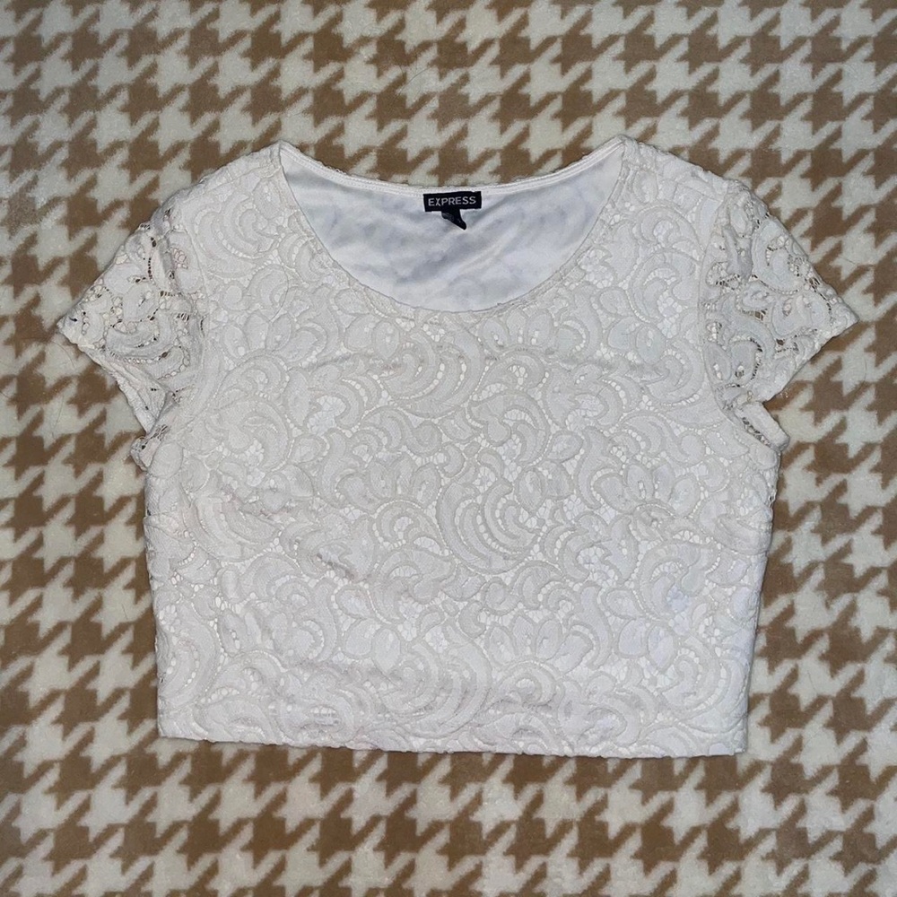 EXPRESS Cropped Blouse